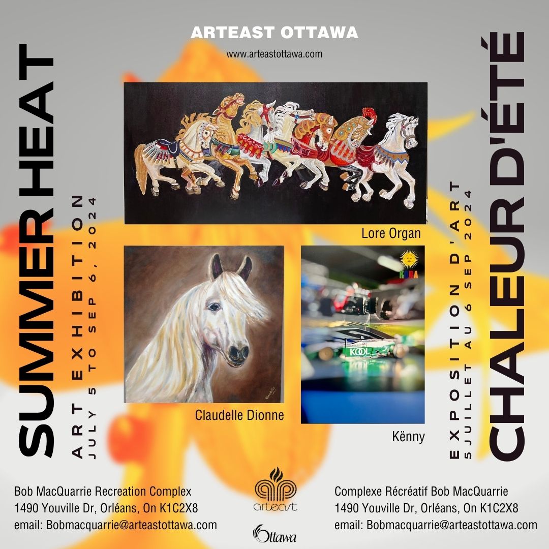 Summer Heat Jul 5 - Sep 6 2024 Square Poster for Socials